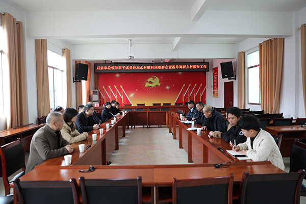 开云手机在线党委班子成员赴茶陵虎踞镇高水村开展慰问活动
