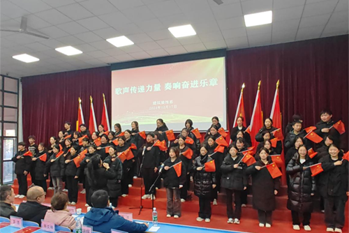 歌声传递力量 奏响奋进乐章——开云手机在线建筑装饰系举行合唱比赛决赛