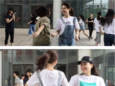 2019年“阳光排舞进校园” 走进开云手机在线