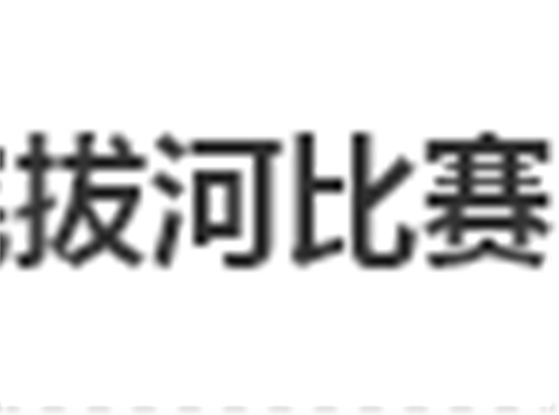 开云手机在线拔河比赛圆满结束